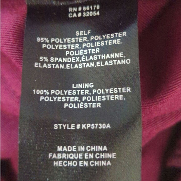 Greylin Anthropologie Luna Velvet Wide Leg Jumpsuit Red Holiday Women's Small - Picture 13 of 15